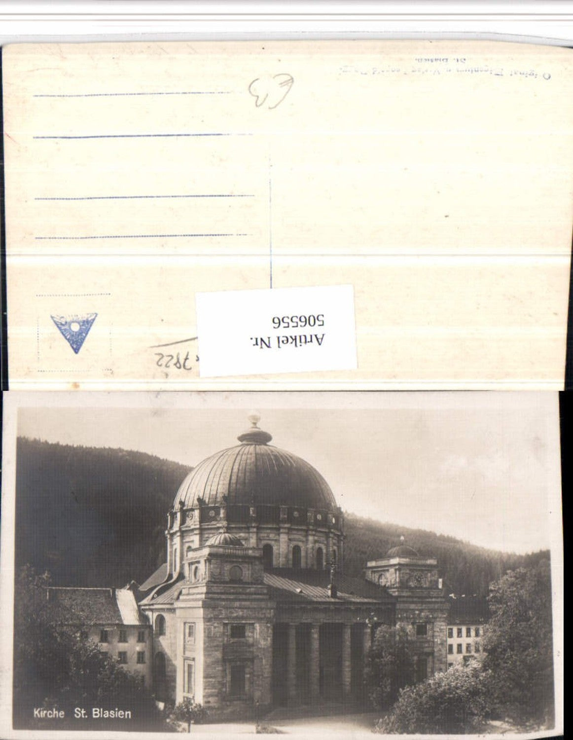 506556,St. Blasien im Schwarzwald Dom Kirche