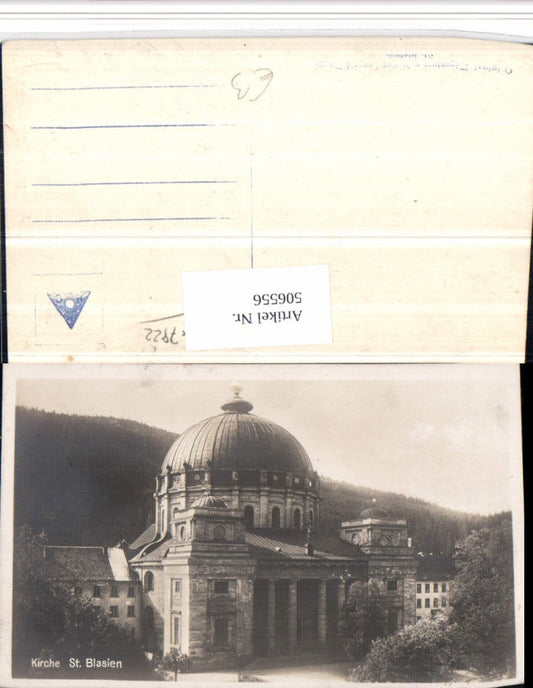 506556, St. Blasien in the Black Forest, Cathedral Church