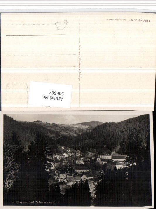 506567, St. Blasien in the Black Forest (Total)