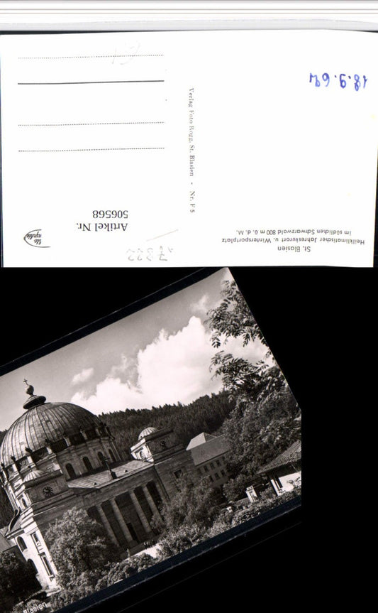 506568, St. Blasien in the Black Forest, Cathedral Church