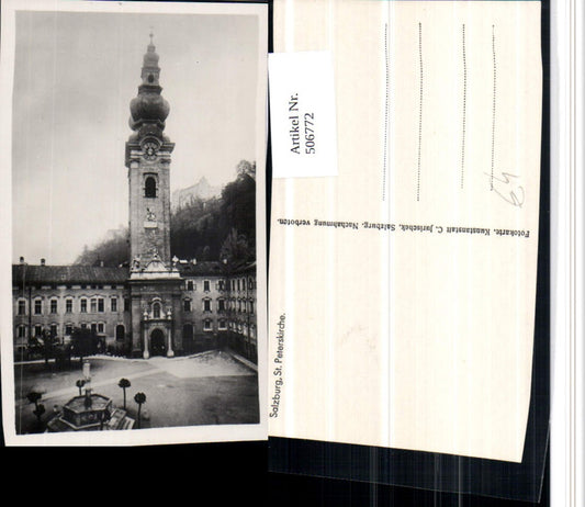 506772,Salzburg St. Peterskirche Kirche