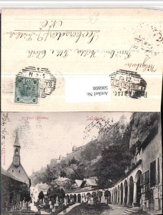 506808,Salzburg St. Peter Friedhof Kirche Festung pub G. Baldi 184