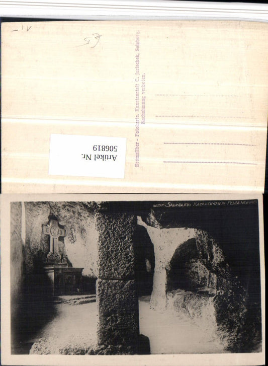 506819,Salzburg Katakomben Felsengrab Kapelle