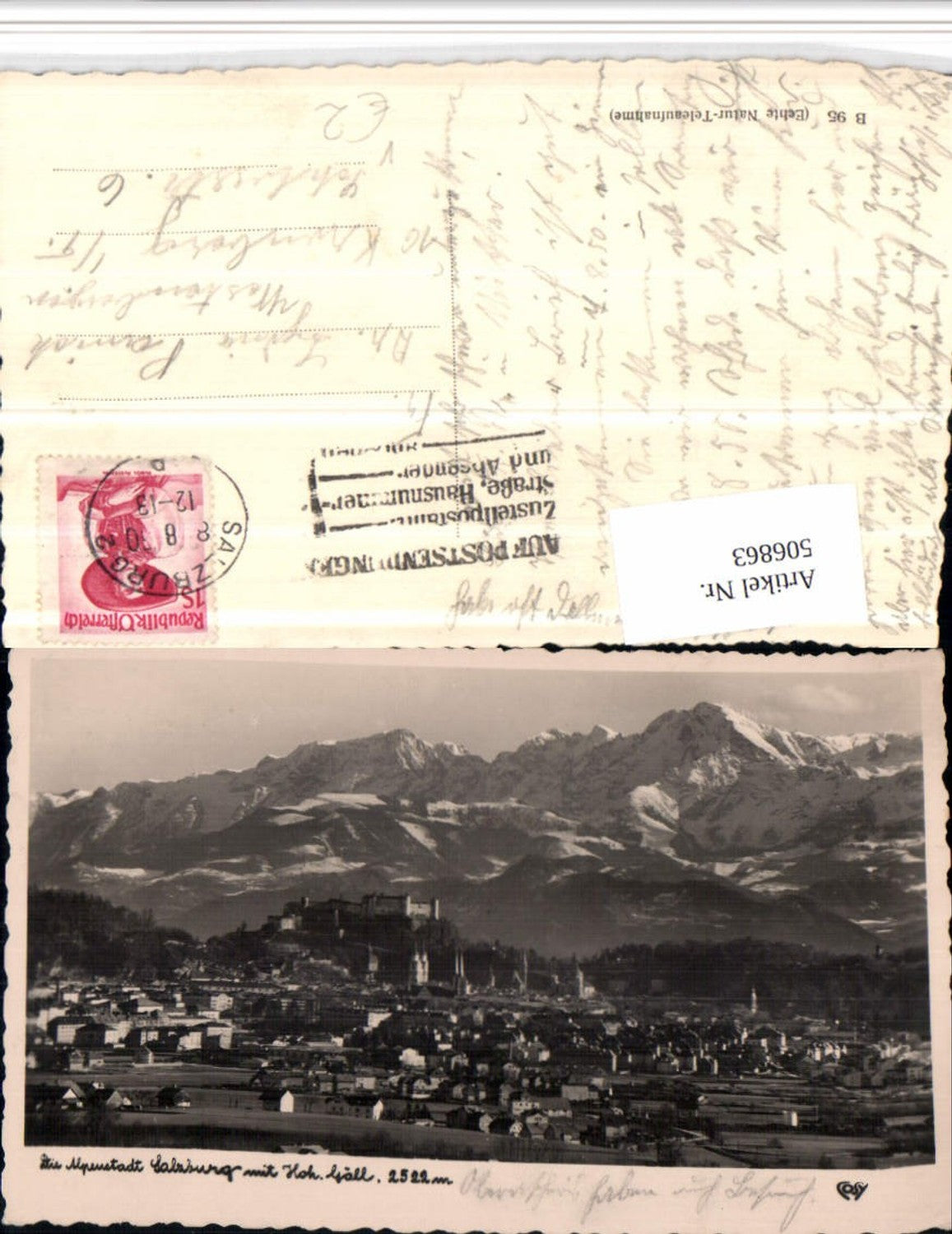 506863,Salzburg Totale m. Hohen Göll Bergkulisse pub Cosy