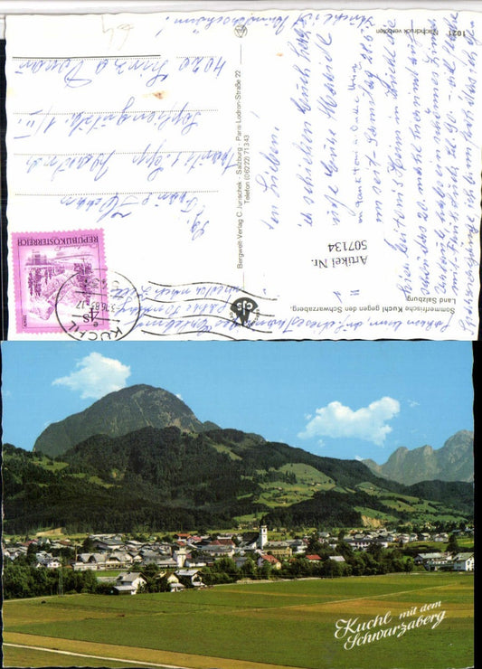 507134,Kuchl Totale Bergkulisse
