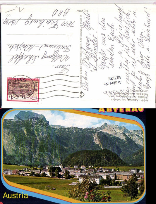 507138,Abtenau Totale Bergkulisse