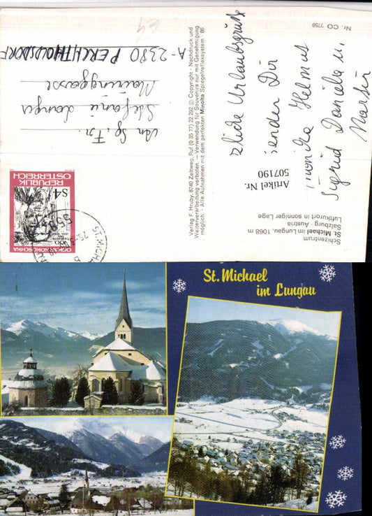 507190,St. Michael im Lungau Totale Kirche Mehrbildkarte