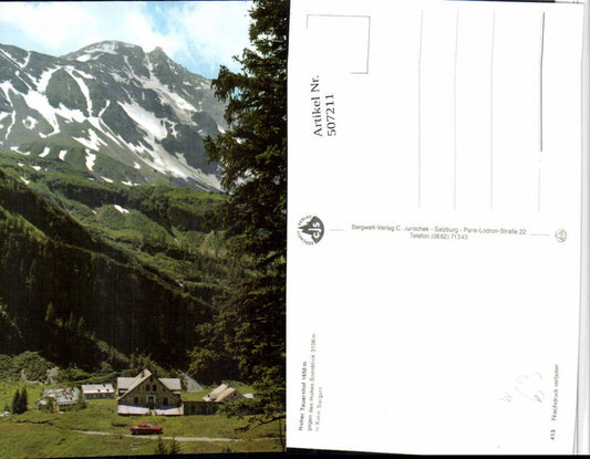 507211,Kolm Saigurn b. Rauris Hoher Tauernhof Bergkulisse
