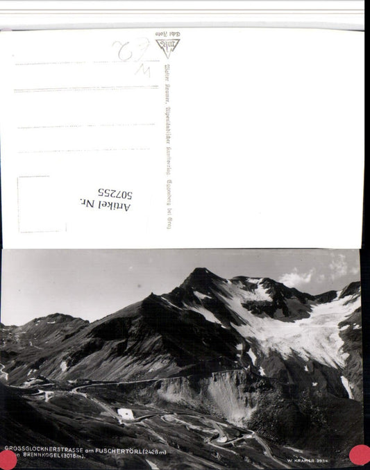 507255,Großglockner Hochalpenstraße Fuschertörl b. Fusch Bergkulisse
