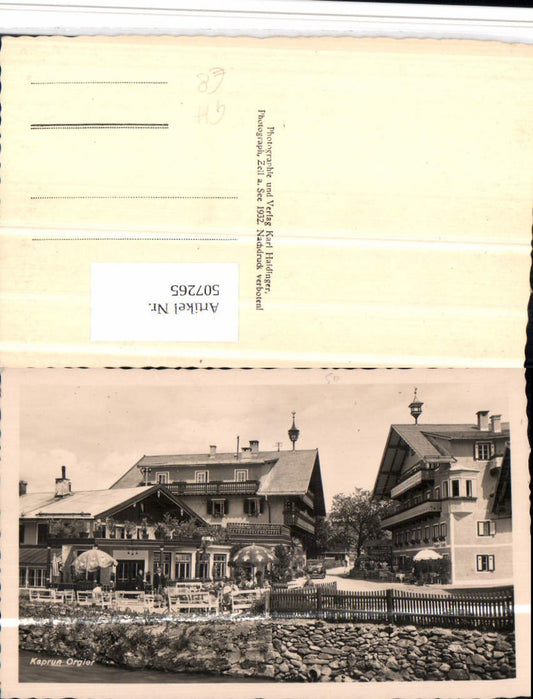 507265,Kaprun Orgler Gasthof