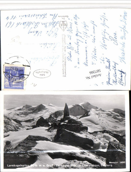 507266,Larmkogelspitze b. Hollersbach u. Großvenediger Bergkulisse