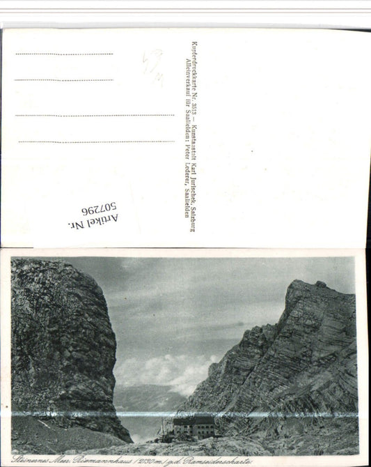 507296,Riemannhaus Berghütte b. Maria Alm geg. Ramseiderscharte