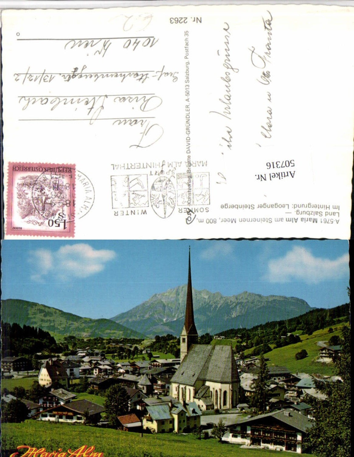 507316,Maria Alm am Steinernen Meer Totale Bergkulisse pub Cosy