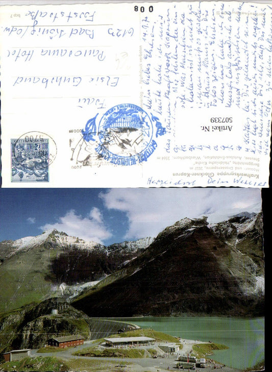 507339,Kaprun Kraftwerk Mooser- und Drossensperre Bergkulisse