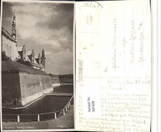 507428,Denmark Kronborg b. Helsingor Sondre Voldgrav Schloss