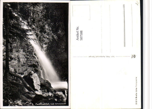 507508,Zweribachfall Waterfall near Freiburg im Breisgau