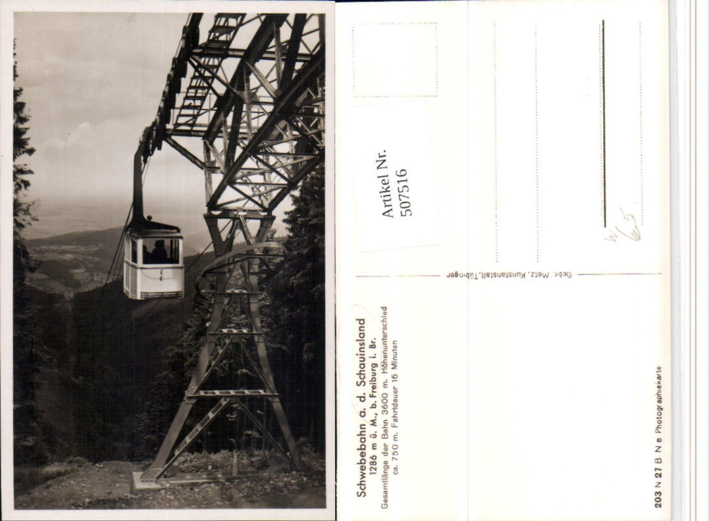 507516,Seilbahn Schauinsland b. Freiburg im Breisgau