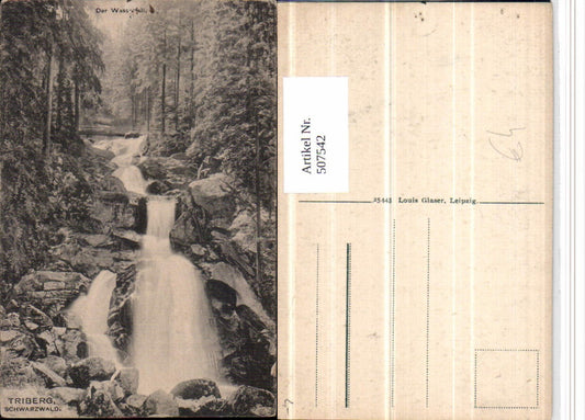 507542,Triberg im Schwarzwald Wasserfall