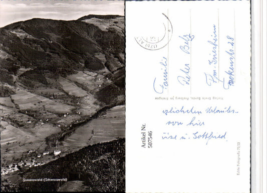 507546, Simonswald in the Black Forest (Total view)