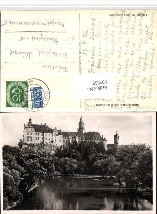 507559, Sigmaringen Castle on the Danube River