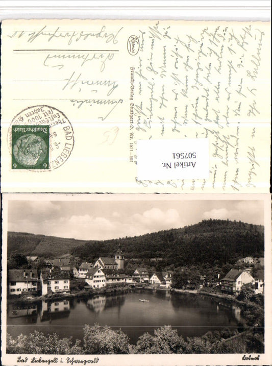 507561, Bad Liebenzell in the Black Forest, partial view