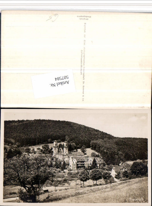 507584,Frauenalb b. Marxzell Klosterruine Ruine