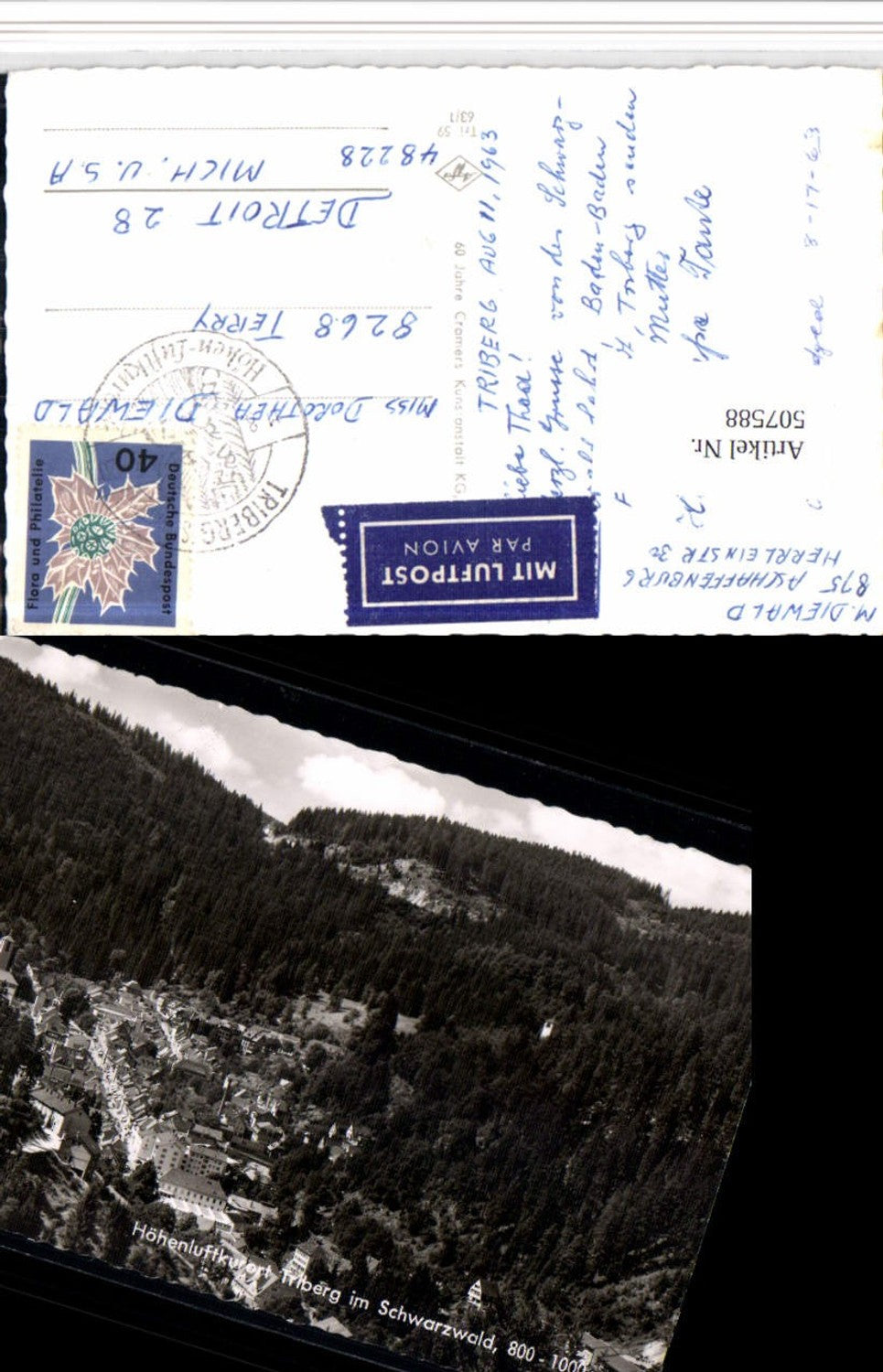 507588, Triberg in the Black Forest, Total