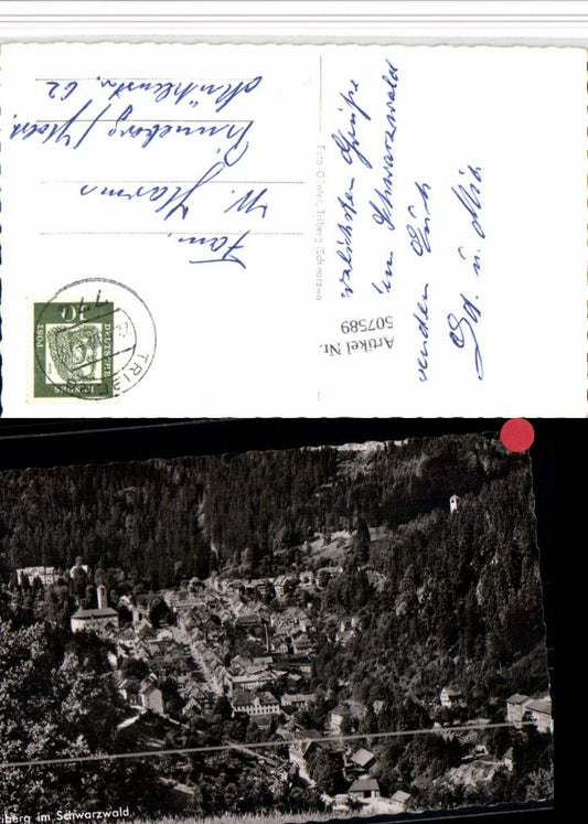 507589,Triberg im Schwarzwald Totale