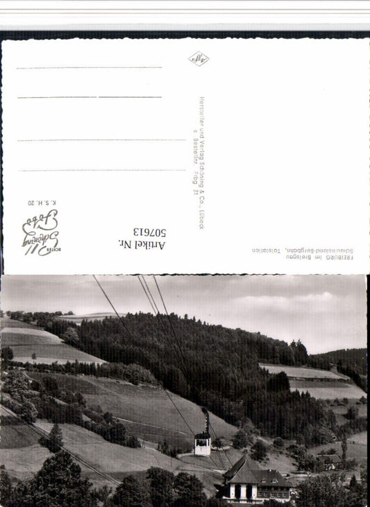 507613, Freiburg im Breisgau Schauinsland Mountain Railway Cable Car Valley Station