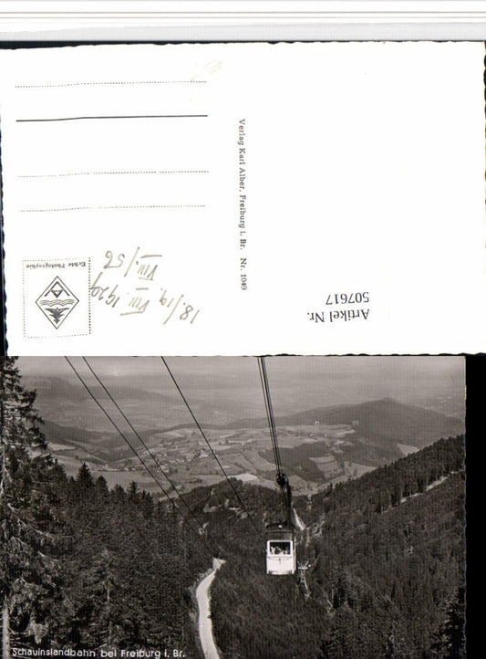 507617, Schauinslandbahn cable car near Freiburg im Breisgau