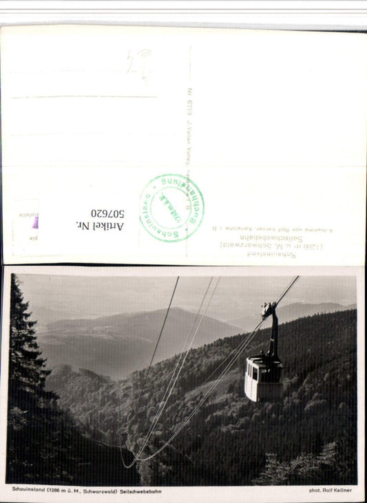 507620, Schauinsland in the Black Forest, cable car near Freiburg