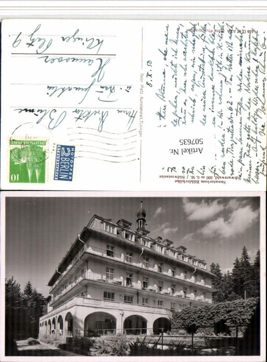 507635, Sanatorium Bühlerhöhe in the Black Forest near Bühl