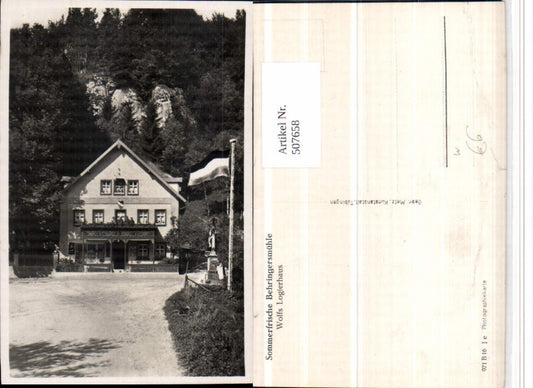 507658,Behringersmühle b. Gößweinstein Wolfs Logierhaus