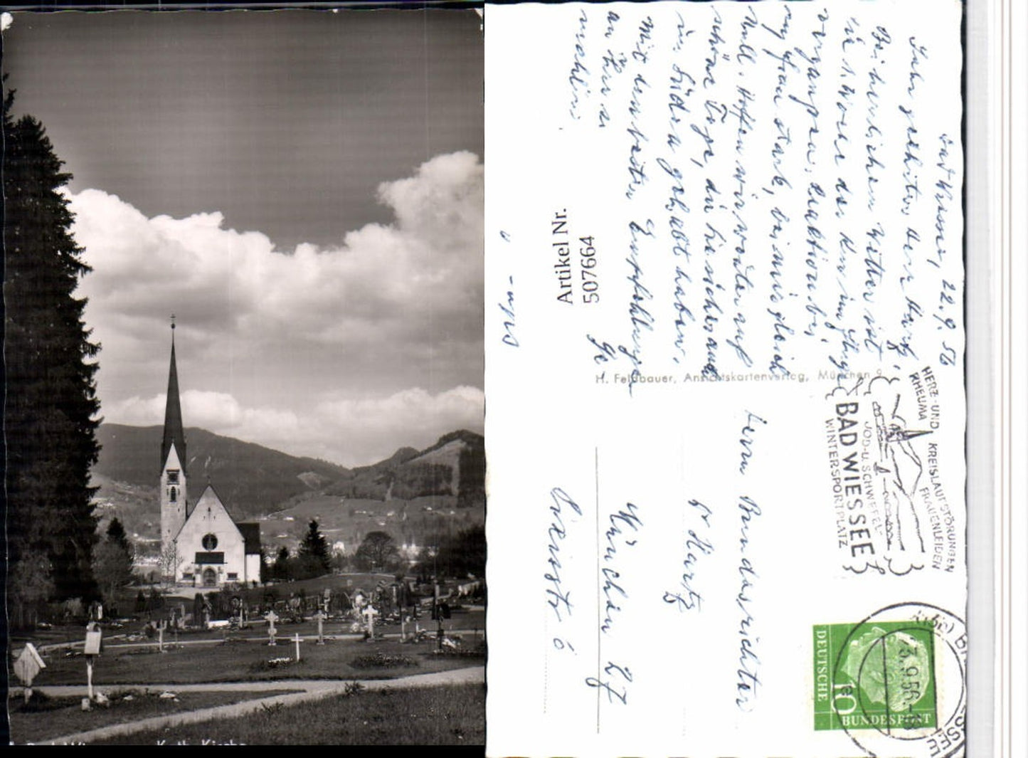 507664,Bad Wiessee Katholische Kirche Friedhof