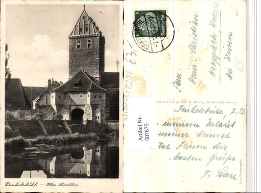 507675,Dinkelsbühl Altes Stadttor Tor Turm