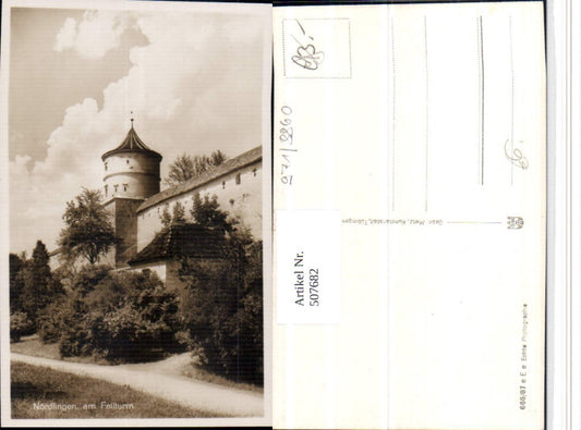 507682,Nördlingen Feilturm Turm