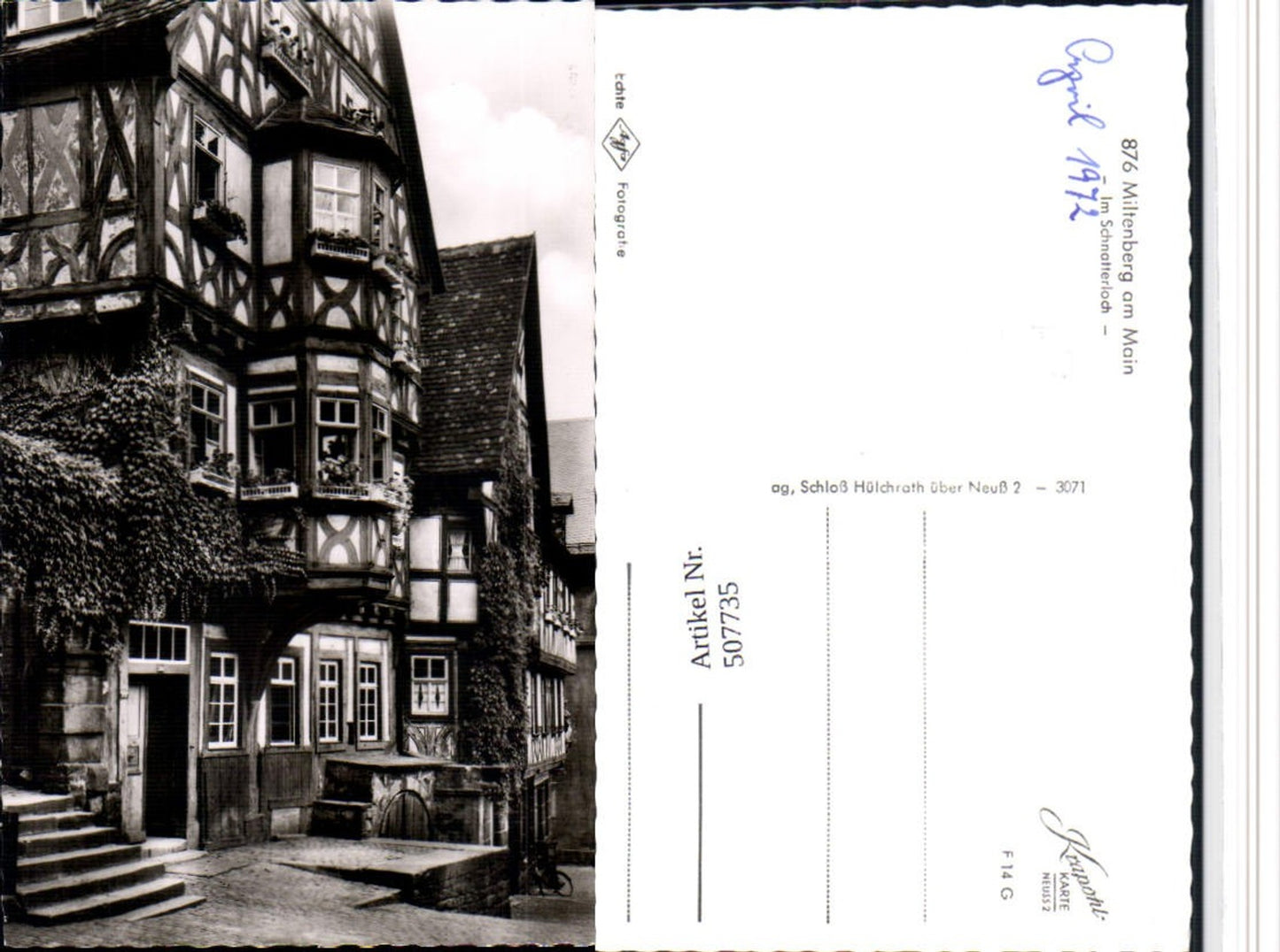 507735,Miltenberg am Main Schnatterloch Erker