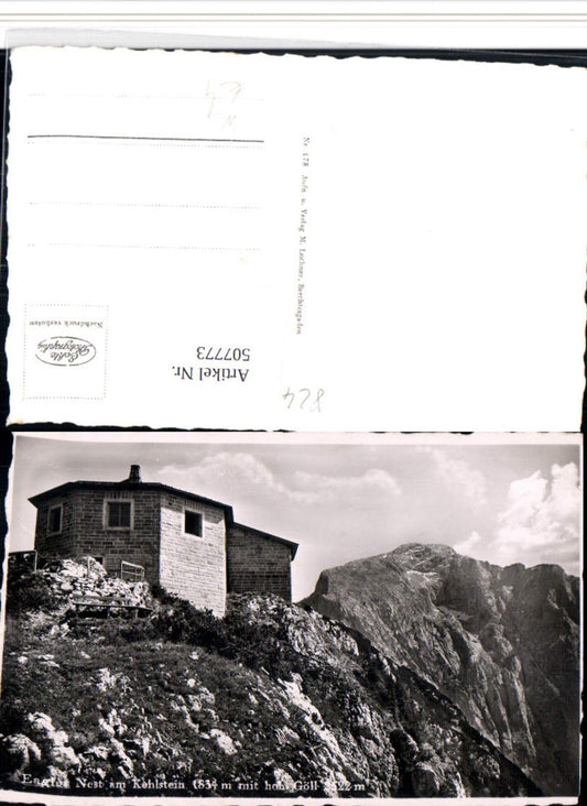 507773,Eagles Nest am Kehlstein b. Berchtesgaden m. Hohen Göll Bergkulisse