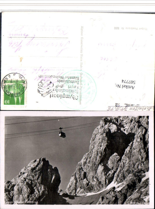 507774,Zugspitzbahn Seilbahn b. Garmisch pub H. Huber 5659