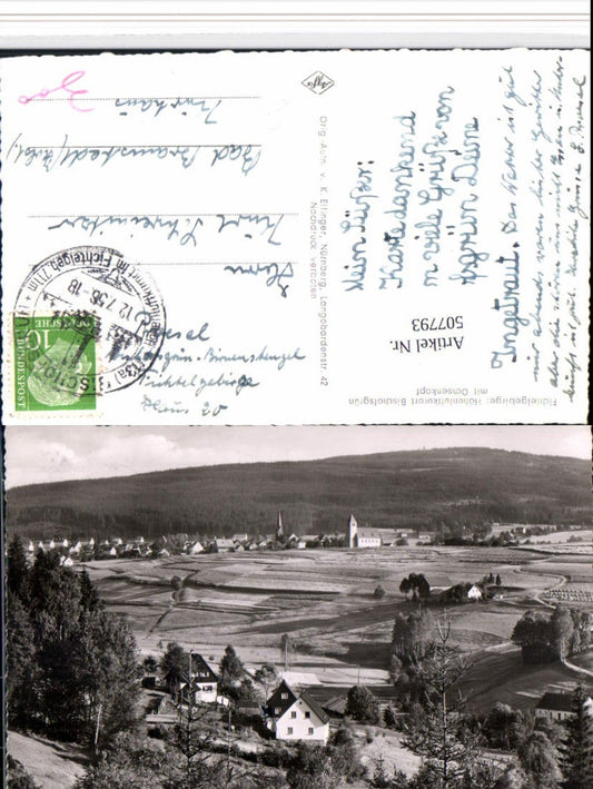 507793,Bischofsgrün Totale m. Ochsenkopf