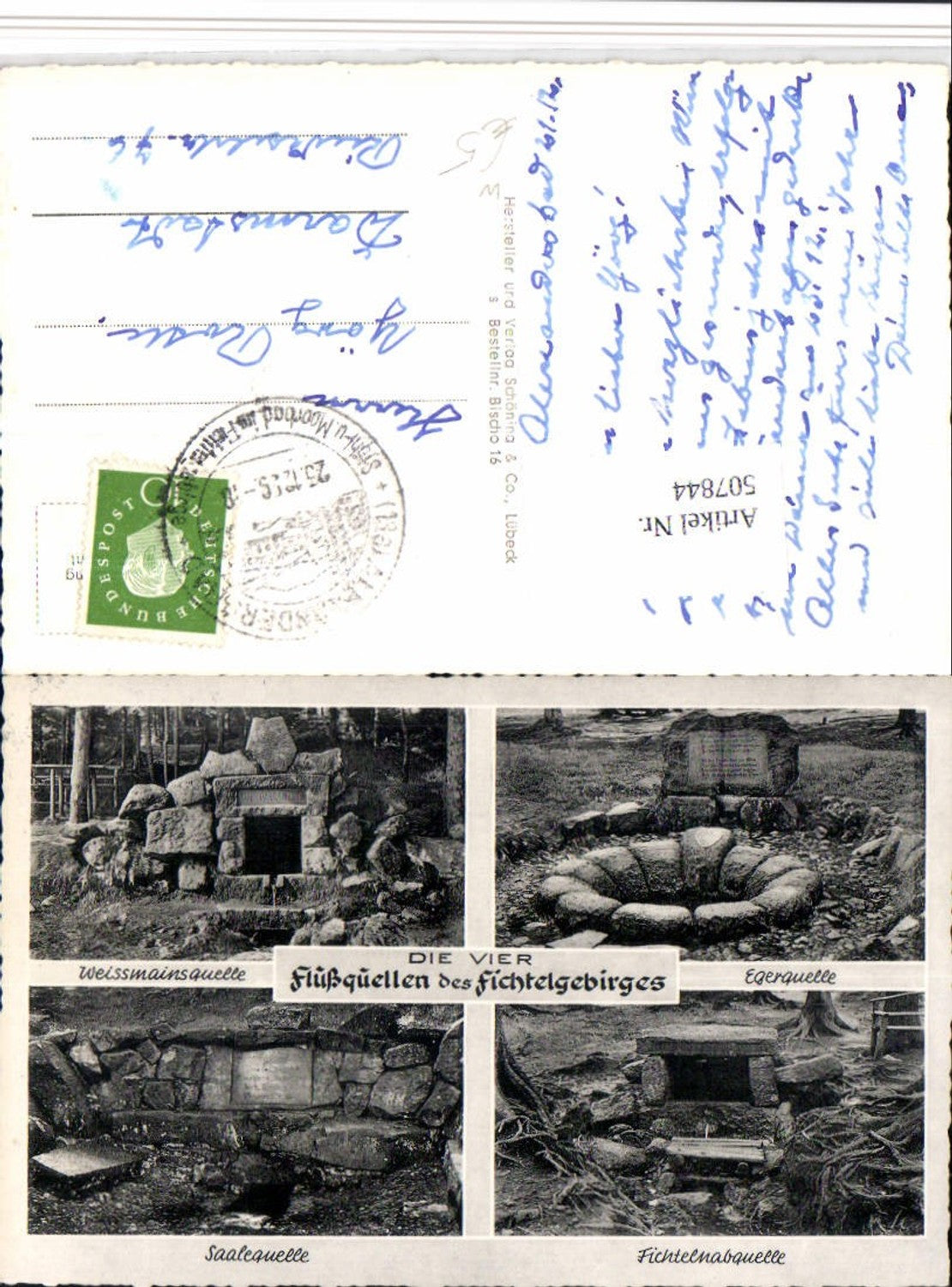 507844,Flussquellen des Fichtelgebirges b. Wunsiedel Mehrbildkarte