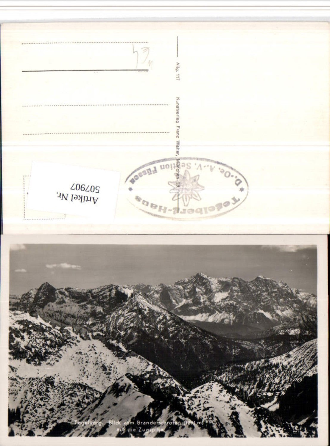 507907,Tegelberg b. Schwangau vom Branderschrofen Bergkulisse