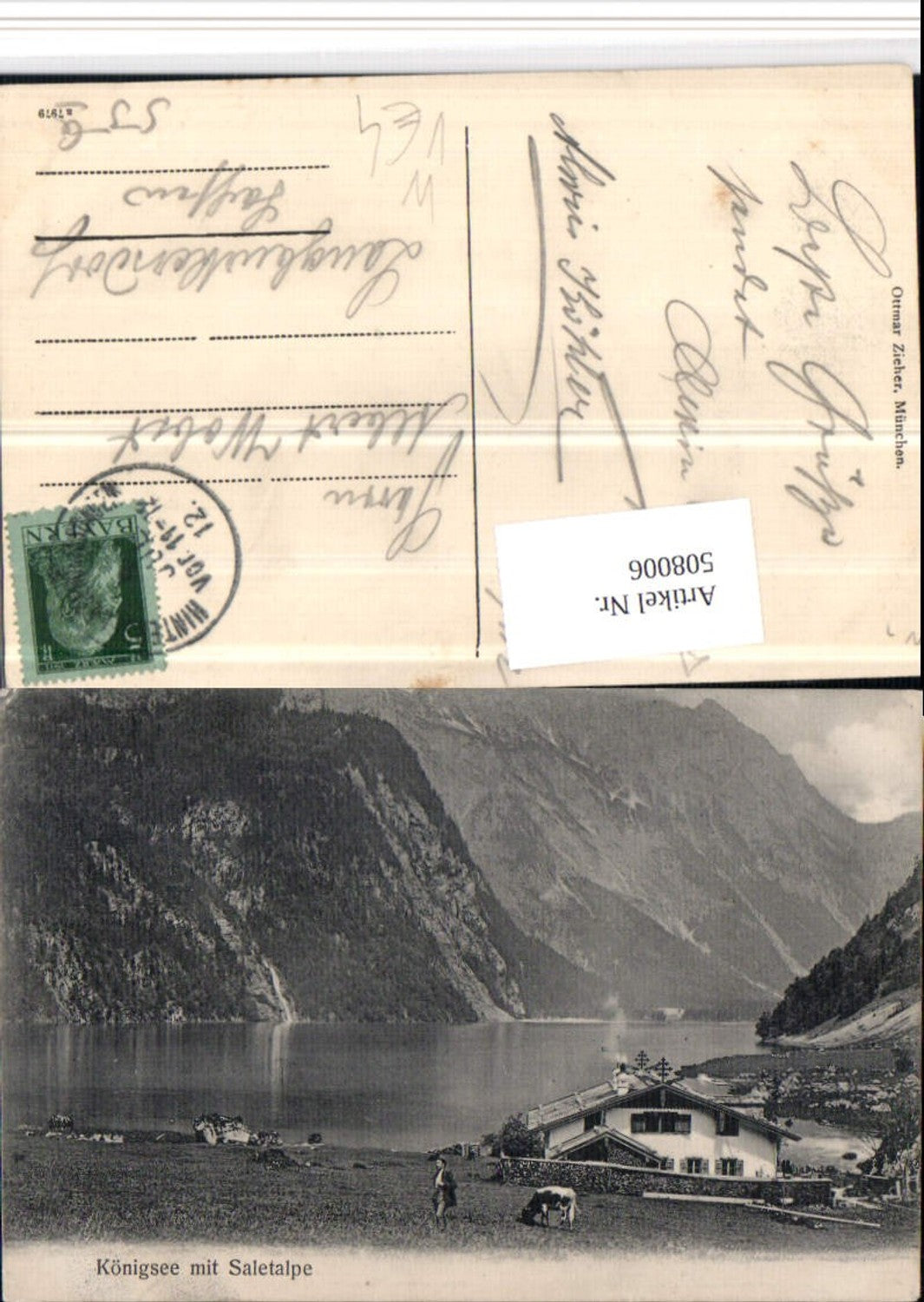 508006,Königssee See b. Schönau m. Saletalpe pub Ottmar Zieher