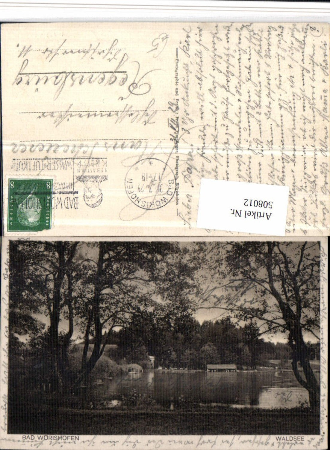 508012,Bad Wörishofen Waldsee See Partie