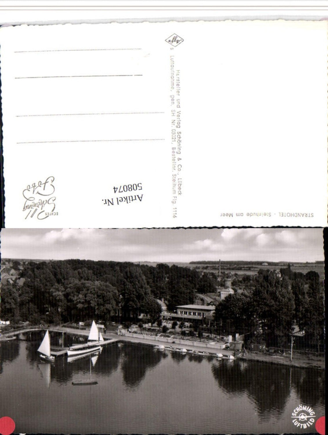 508074,Steinhude am Meer b. Wunstorf Strandhotel Fliegeraufnahme