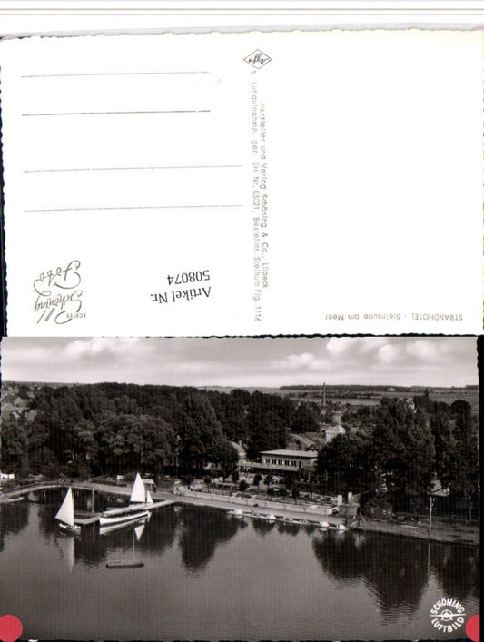 508074,Steinhude am Meer b. Wunstorf Strandhotel Fliegeraufnahme