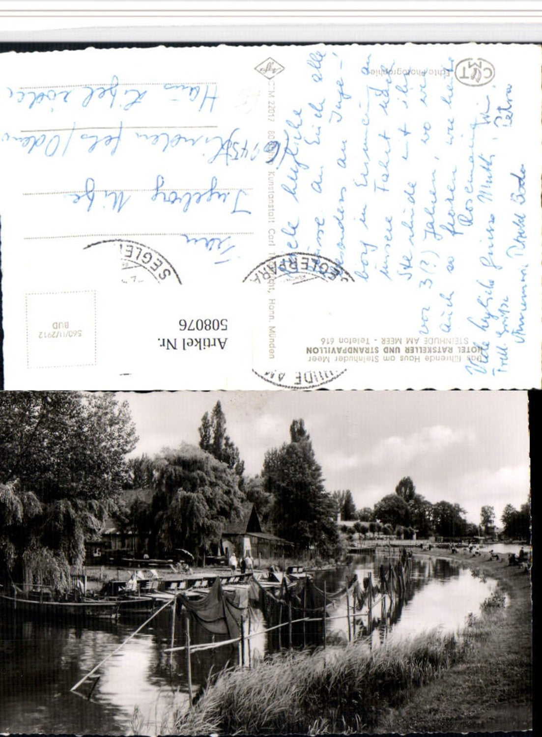 508076,Steinhude am Meer b. Wunstorf Hotel Ratskeller u. Strandpavillon