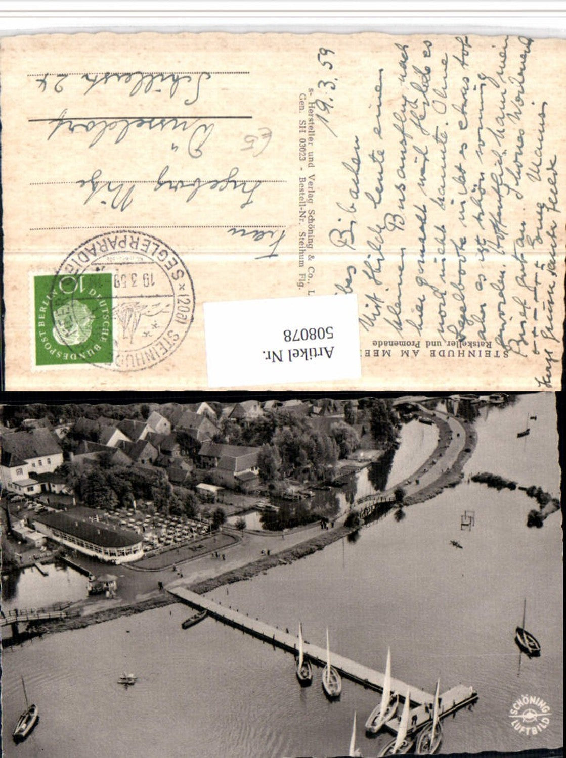 508078,Steinhude am Meer b. Wunstorf Ratskeller u. Promenade Anlegestelle