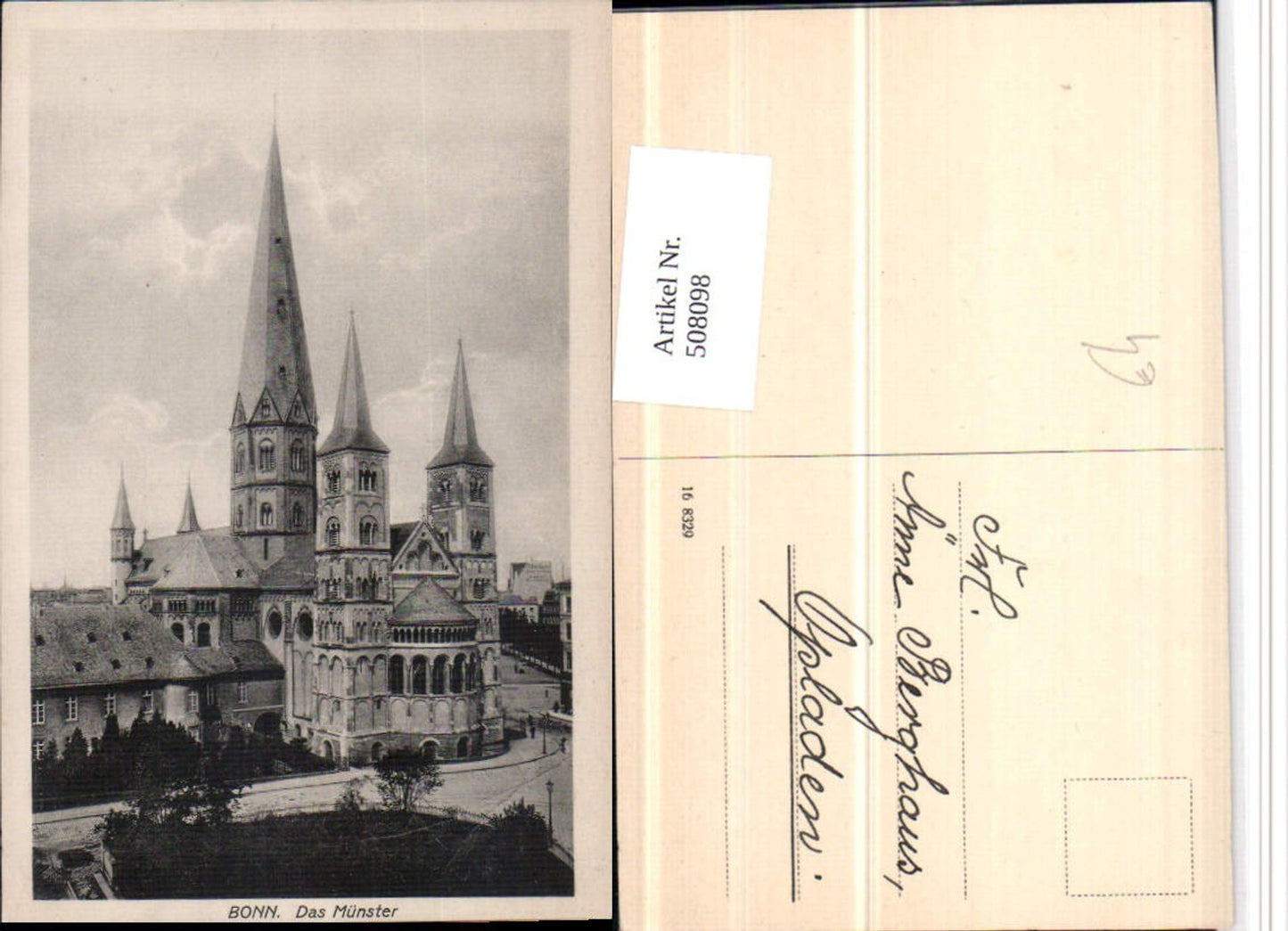 508098,Bonn am Rhein Münster Kirche