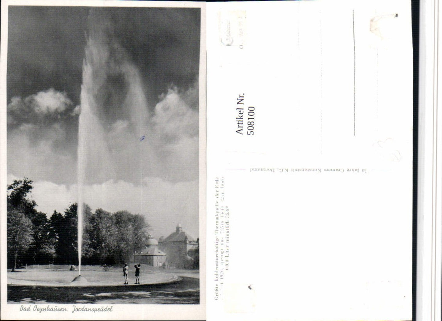 508100,Bad Oeynhausen Jordansprudel Fontäne